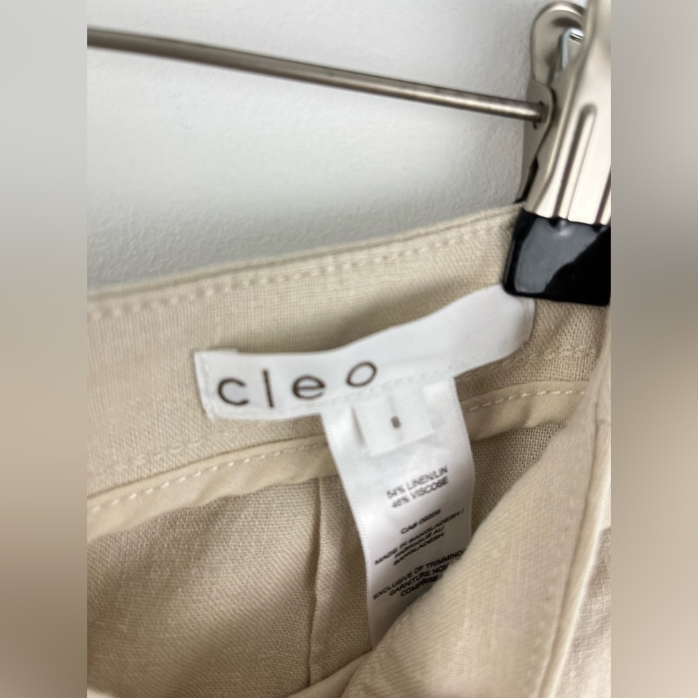 CLEO Linen skorts size 8 - Picture 7 of 11